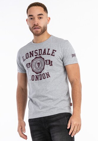 LONSDALE - Camiseta 'Murrister' en gris: frente