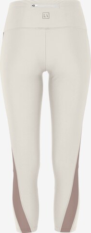 LASCANA ACTIVE Skinny Workout Pants in Beige
