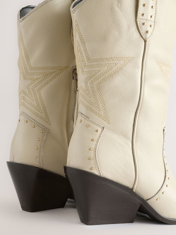 Bottes de cowboy 'Stern' Next en beige