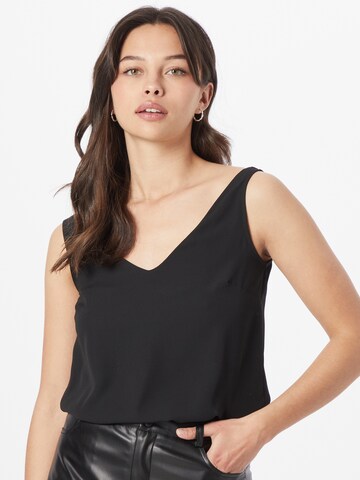 Warehouse Top in Black: front