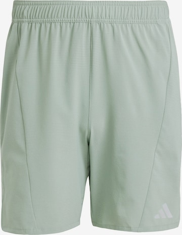 ADIDAS PERFORMANCE - Pantalón deportivo 'Designed For Training' en verde: frente