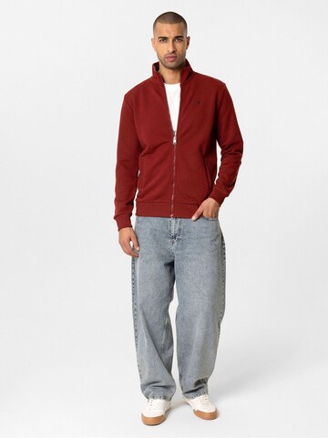 Williot - Sudadera con cremallera 'MURCIA' en rojo