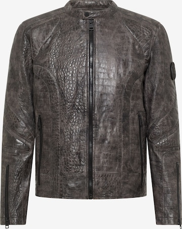 Veste mi-saison 'Faggiano' Carlo Colucci en gris : devant