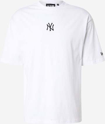 Tricou 'NEYYAN' de la NEW ERA pe alb: față