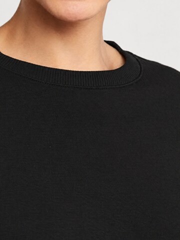Sweat-shirt Ethiquet en noir