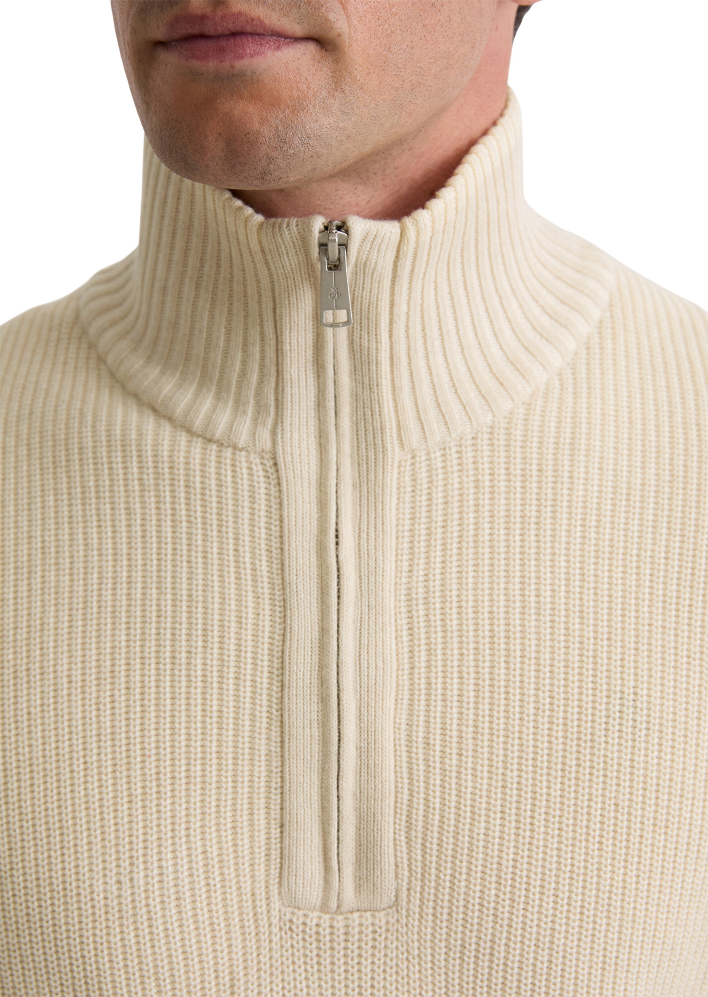 Marc O'Polo Pullover in Beige