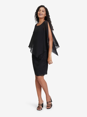 Robe de cocktail Vera Mont en noir