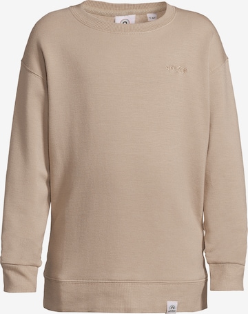 New Life Sweatshirt in Beige: predná strana