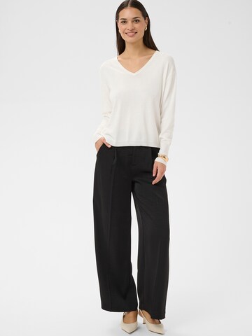 Kaffe Pullover 'KAlizza Mai' in Weiß