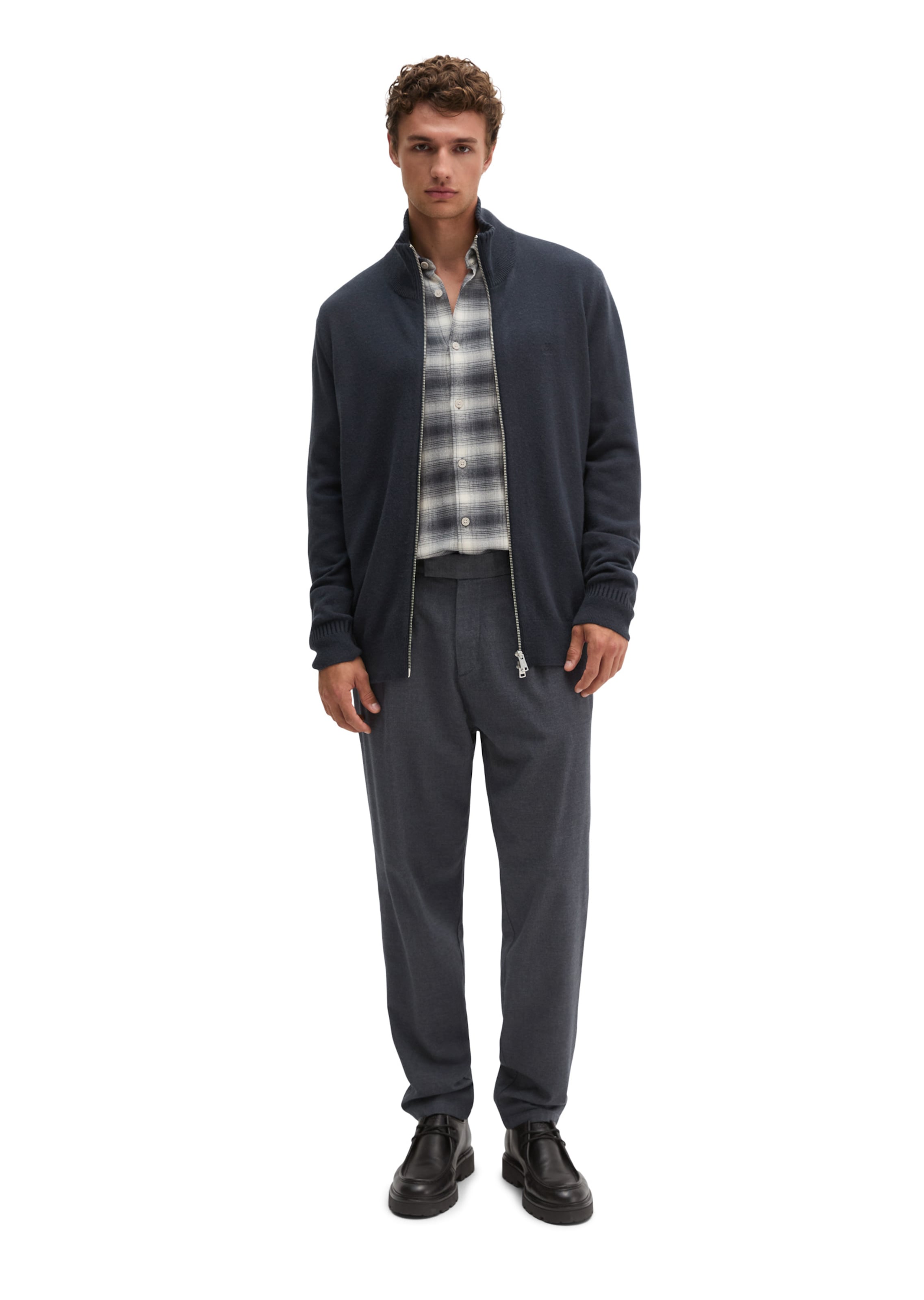 Marc O'Polo Knit Cardigan in Blue