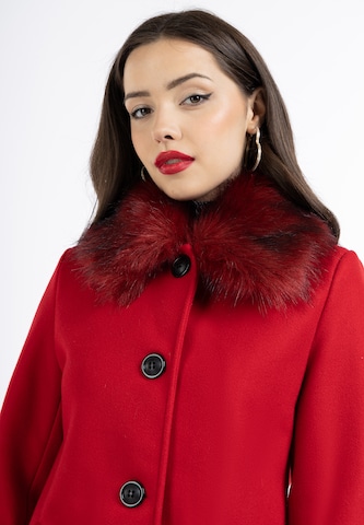faina - Abrigo de invierno en rojo