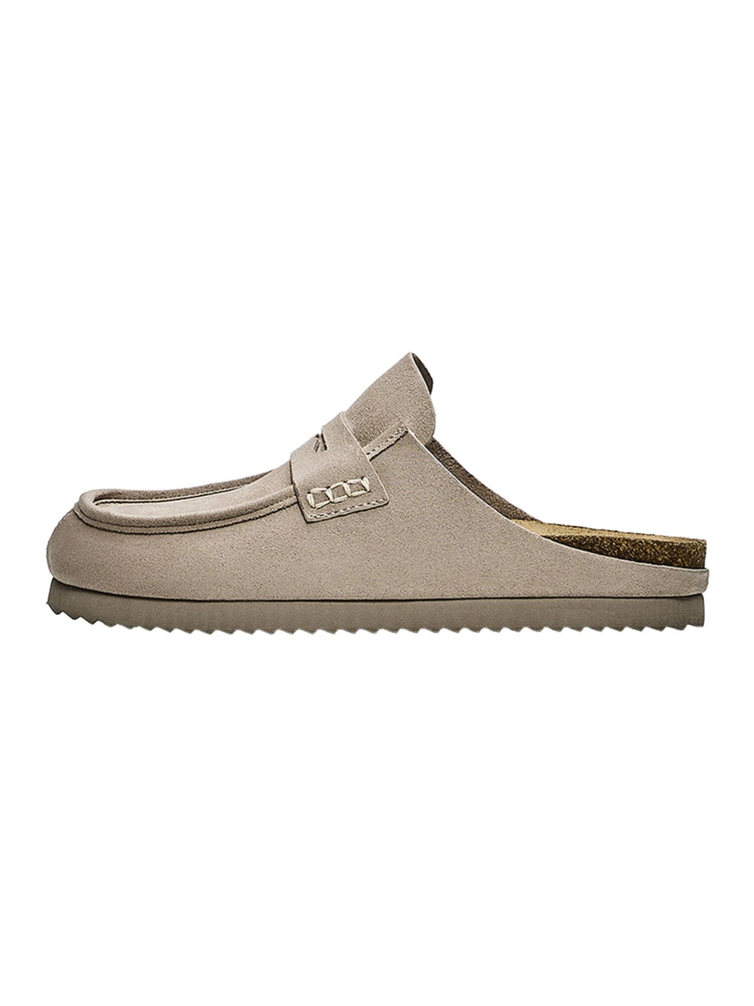 Bershka Pantofle – šedá