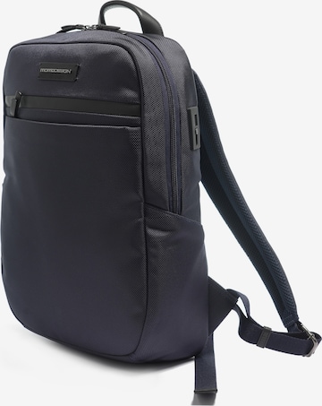 Sac à dos Momo Design en bleu : devant