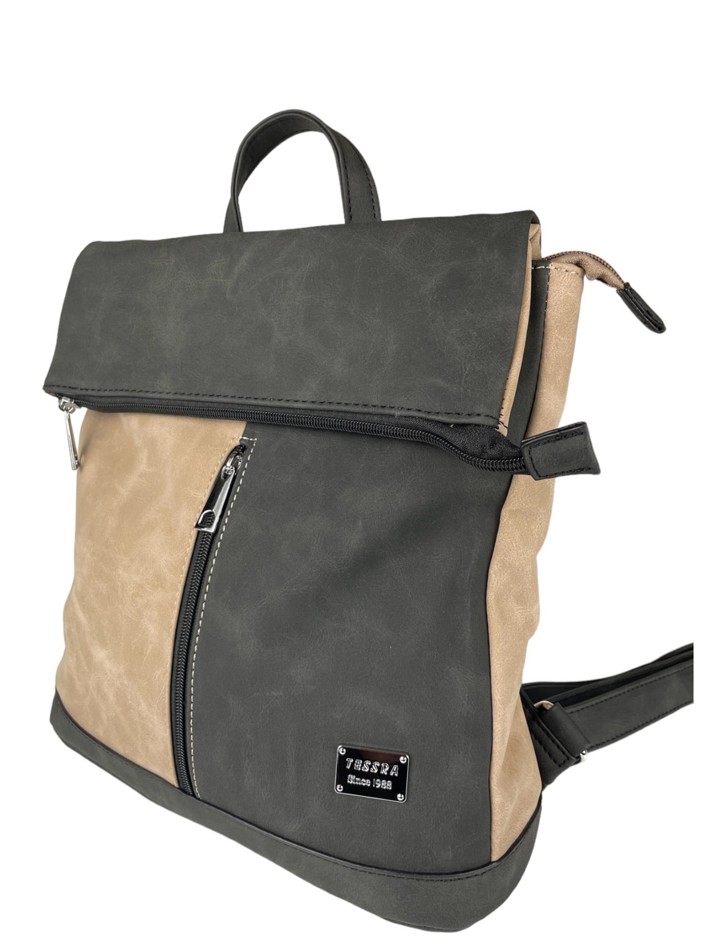 Kumixi Rugzak '2in1 Rucksacktasche' in Beige