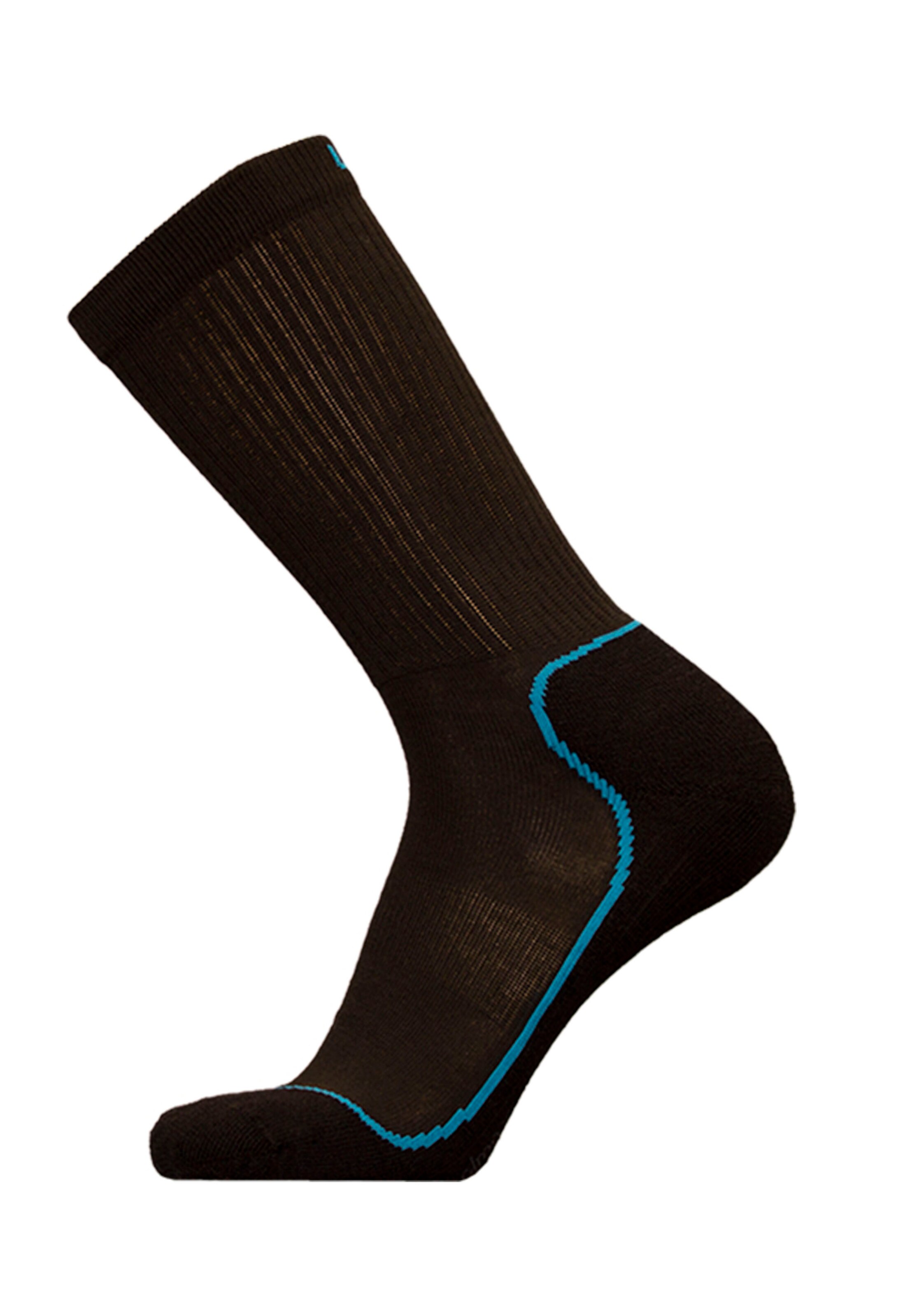 UphillSport Athletic Socks 'KEVO' in Black: front