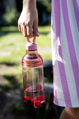 Nuby Drinking Bottle in Blue: front