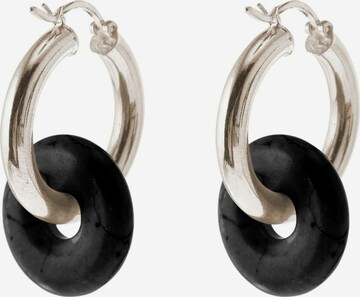 Boucles d'oreilles Gemshine en argent : devant