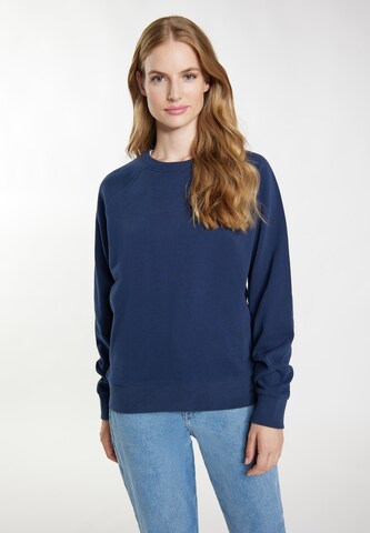 DreiMaster Maritim Sweatshirt in Blue: front