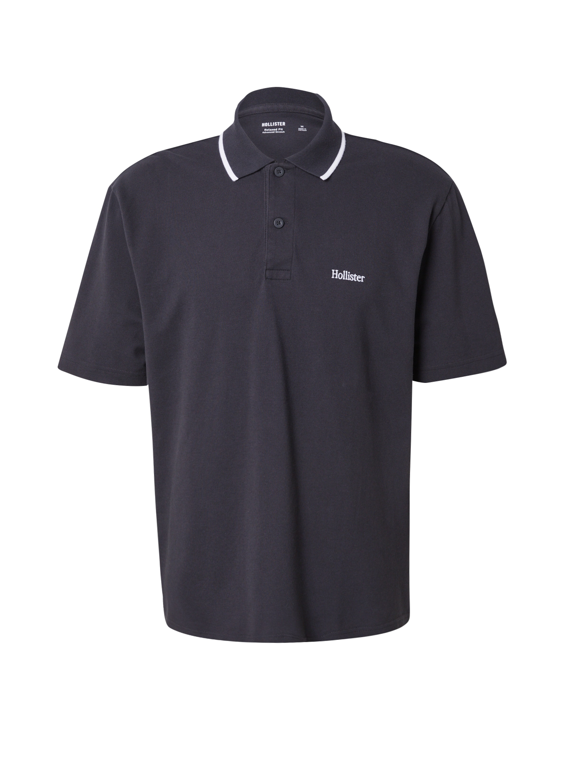 HOLLISTER Tričko - Čierna: predná strana