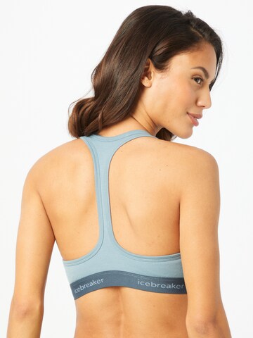 ICEBREAKER Bustier Sport-BH 'Sprite' in Grau