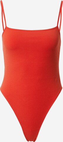 LEVI'S ® Košeľové body 'High Roller Bodysuit' - Červená: predná strana