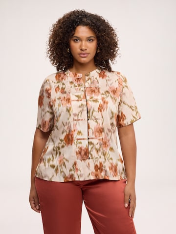 Chemisier Fiorella Rubino en beige