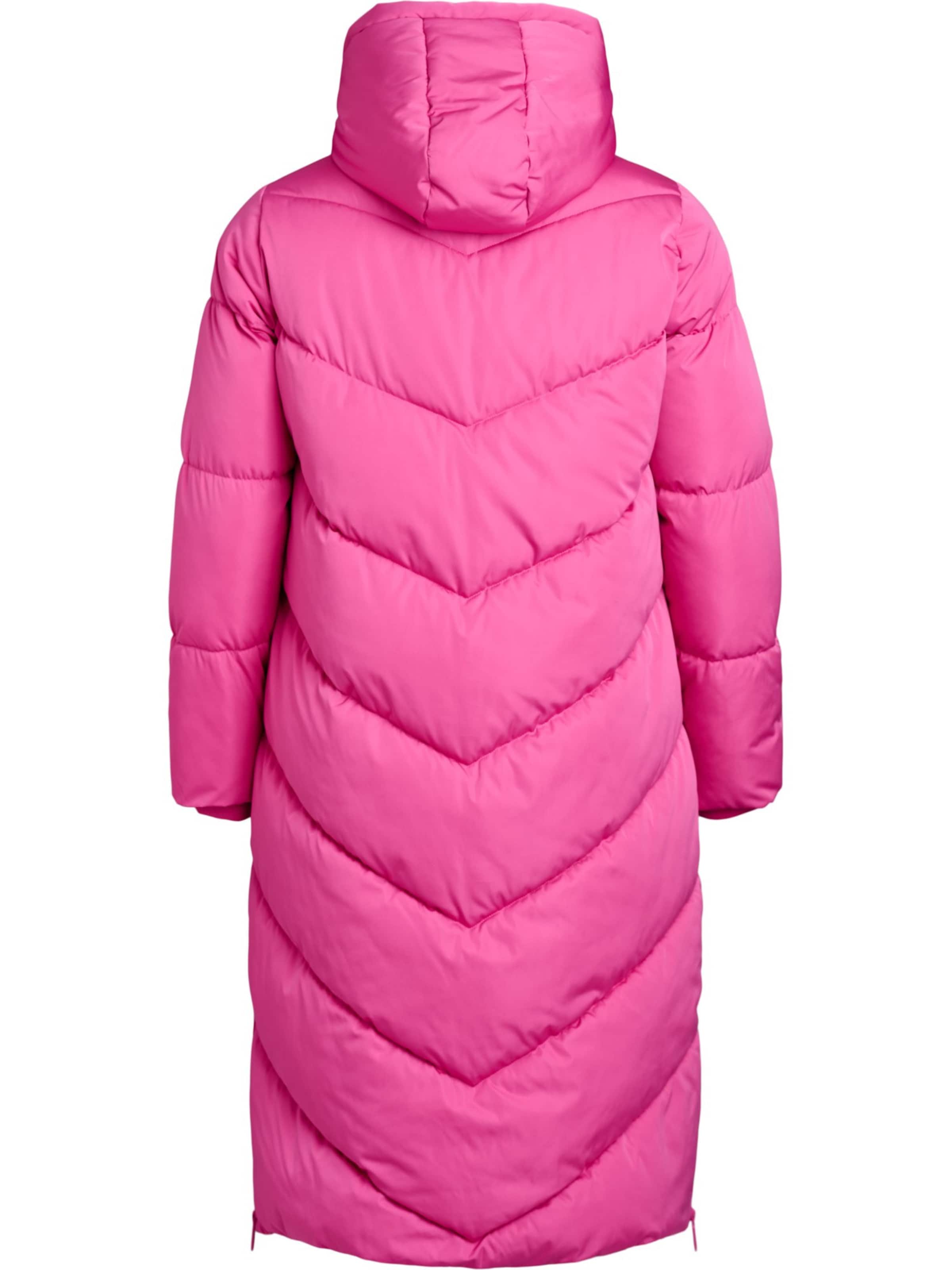 Zizzi Vinterfrakke 'Canordic' i pink