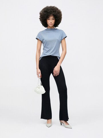 Calvin Klein Jeans Flared Trousers in Blue