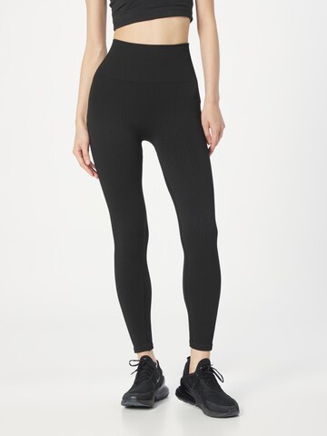 Skinny Pantaloni sport de la BJÖRN BORG pe negru: față