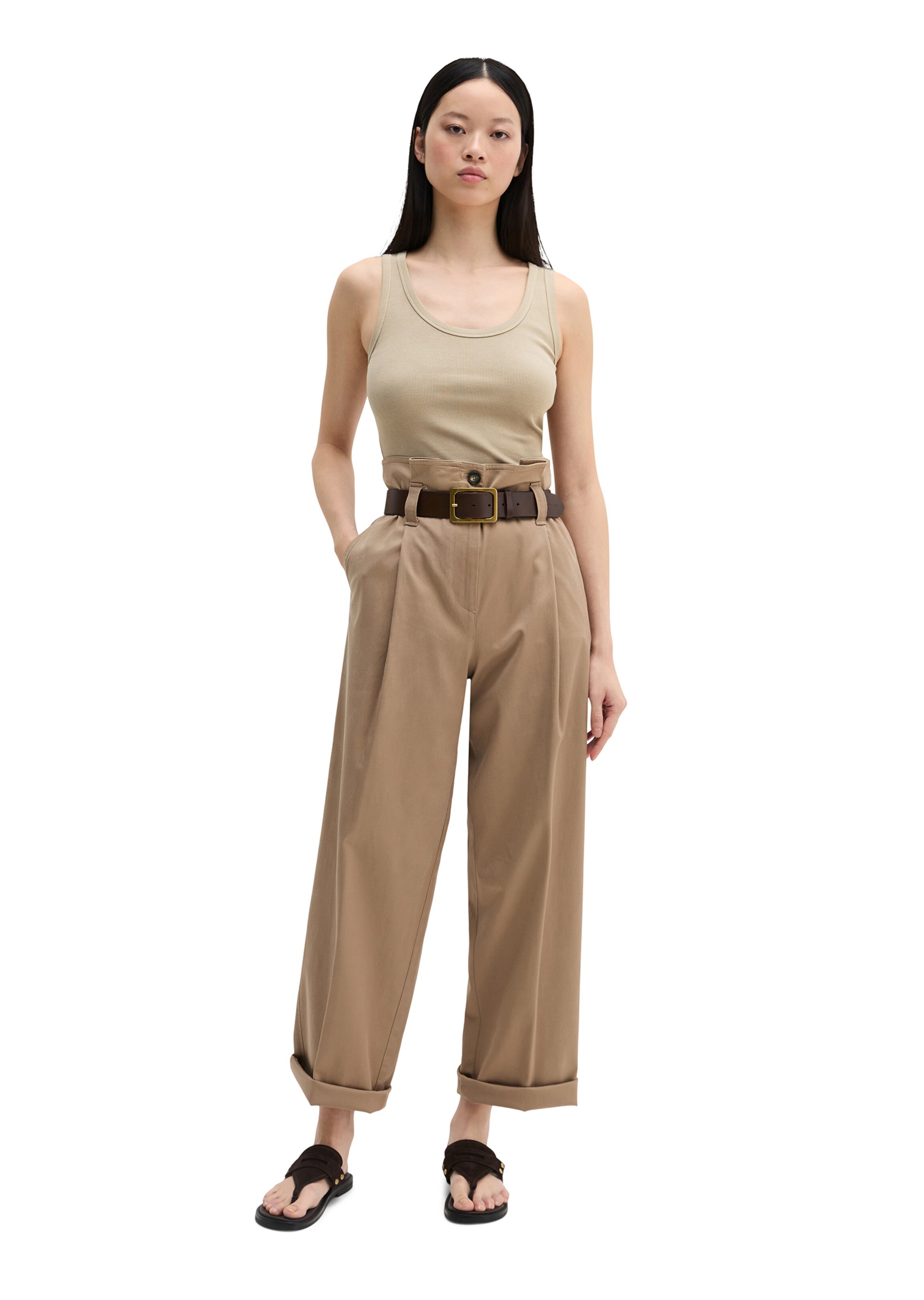 Marc O'Polo Top in Braun