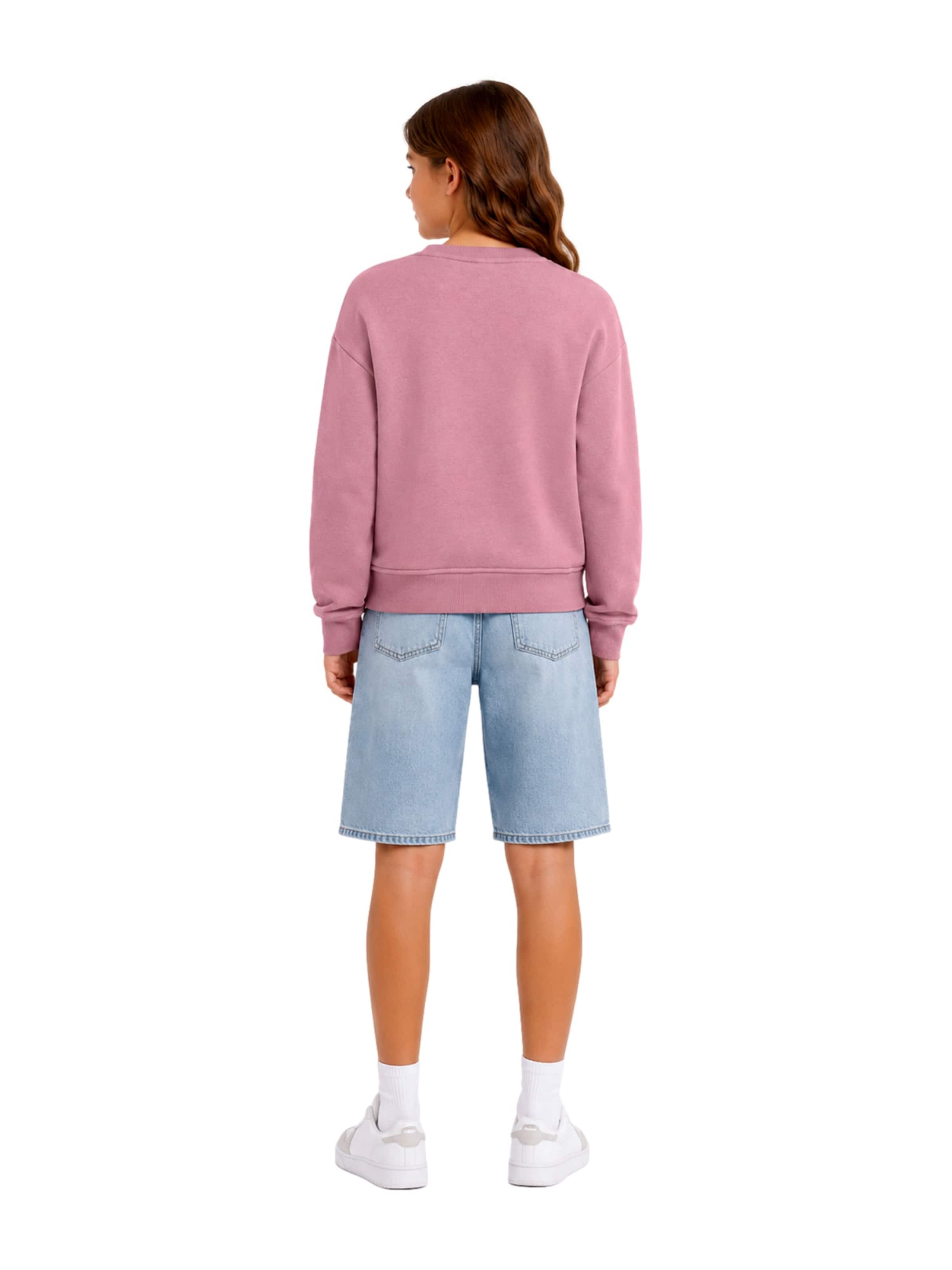 Sweat-shirt 'KOGSWEAT' ONLY GIRLS en rose