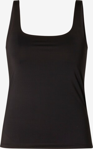 BASE LEVEL Top in Black: front