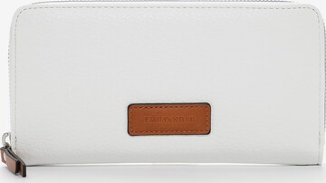 Emily & Noah Wallet ' Bibi ' in White: front