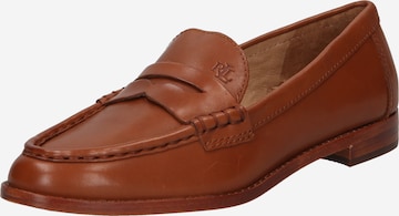 ruda Lauren Ralph Lauren Loaferai: priekis