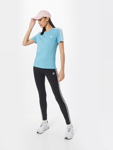 Tricou 'Essentials' de la ADIDAS SPORTSWEAR pe albastru