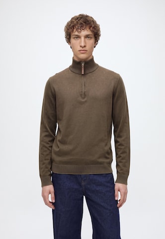 Pull-over 'Arkmill' INDICODE JEANS en marron : devant