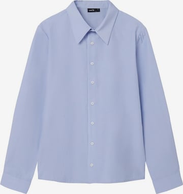 Coupe regular Chemise NAME IT en bleu : devant