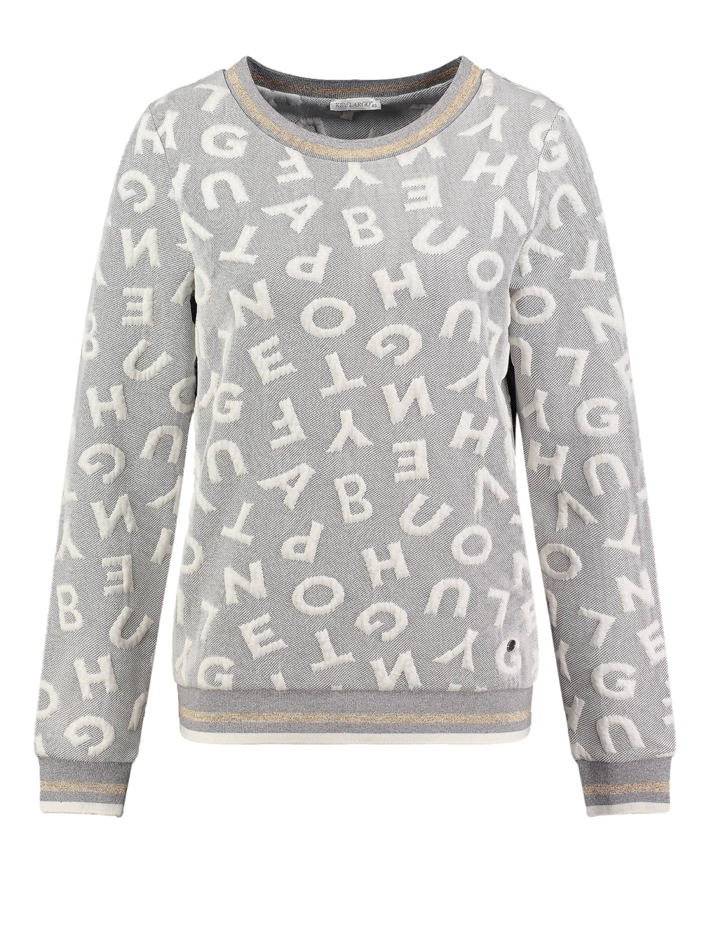 Key Largo Pullover 'BLISTER' in graumeliert, Produktansicht