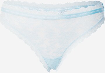 Calvin Klein Underwear String in Blauw: voorkant