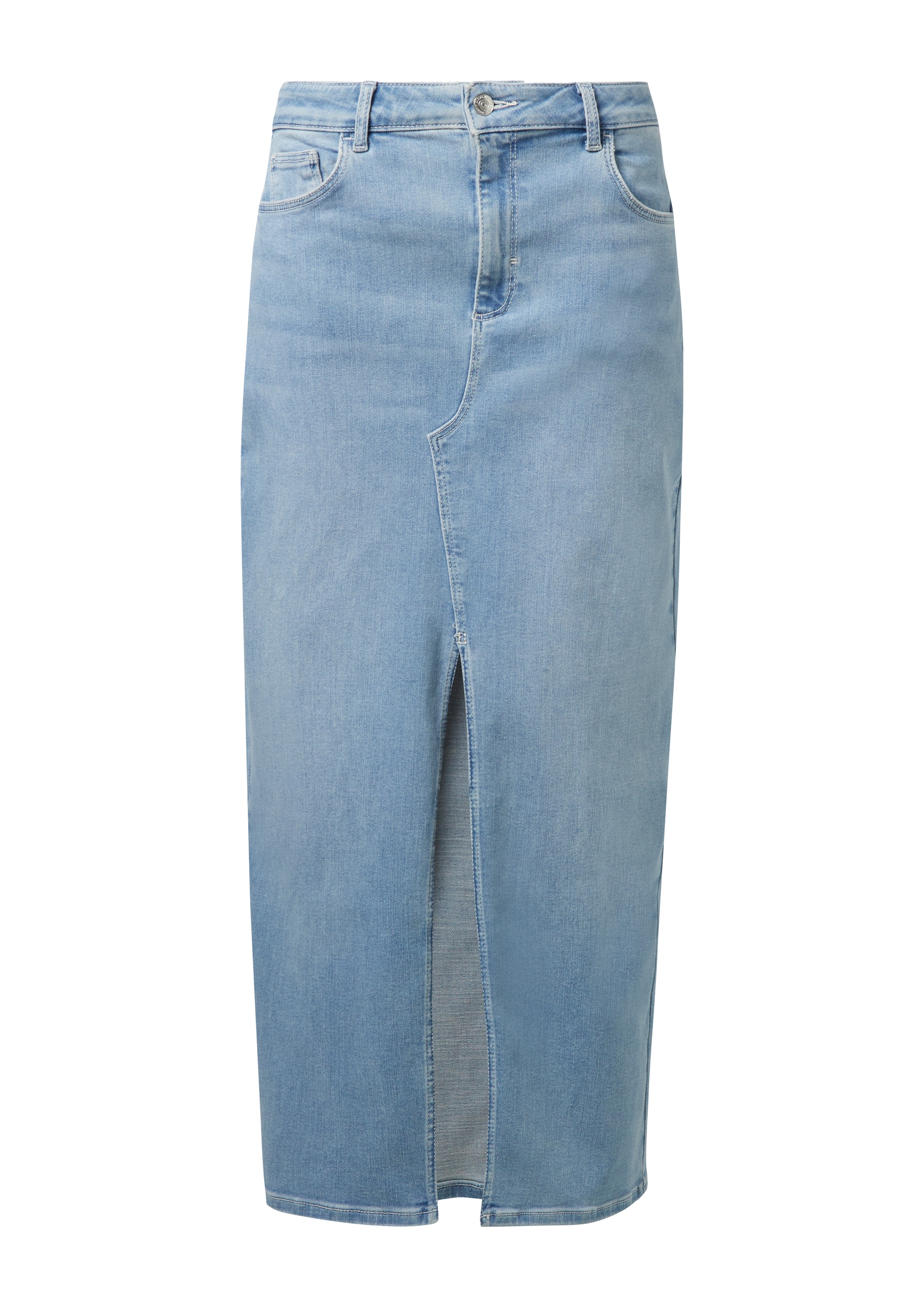 comma casual identity Φούστα σε μπλε: μπροστά