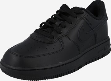 Nike Sportswear Sneakers 'Air Force 1' in Zwart: voorkant