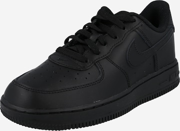Sneaker 'Air Force 1' de la Nike Sportswear pe negru: față