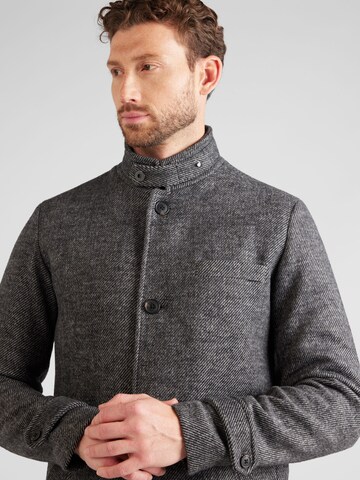 JACK & JONES Between-seasons coat 'MELTON' in Grey