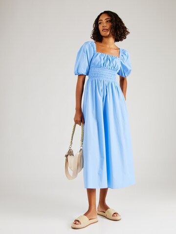 & Other Stories Kleid in Blau: Vorderseite