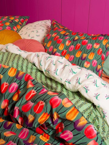 ESSENZA Duvet Cover 'Tulip Field' in Green