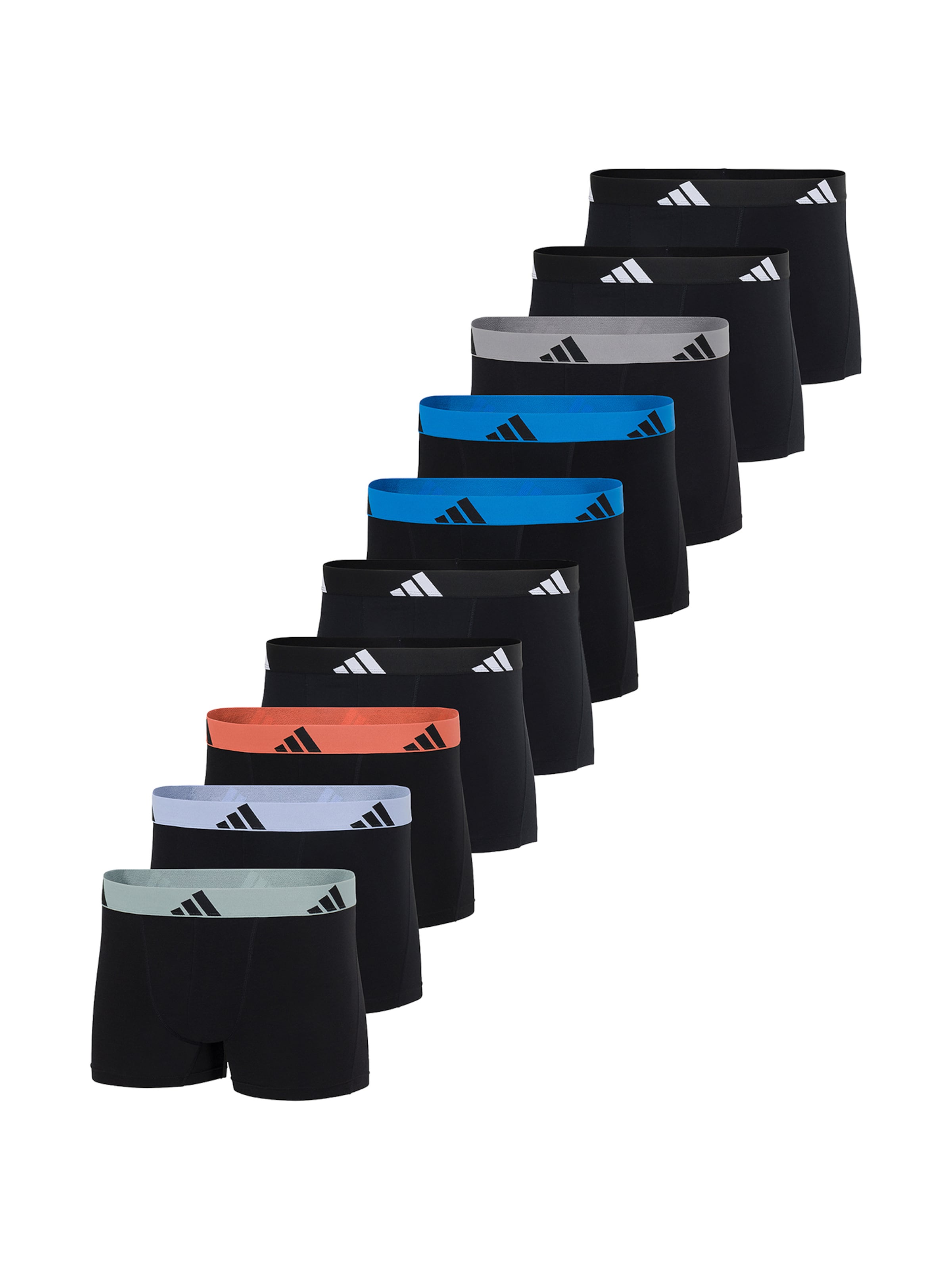 Boxers ' Active Flex Cotton ' ADIDAS SPORTSWEAR en noir : devant
