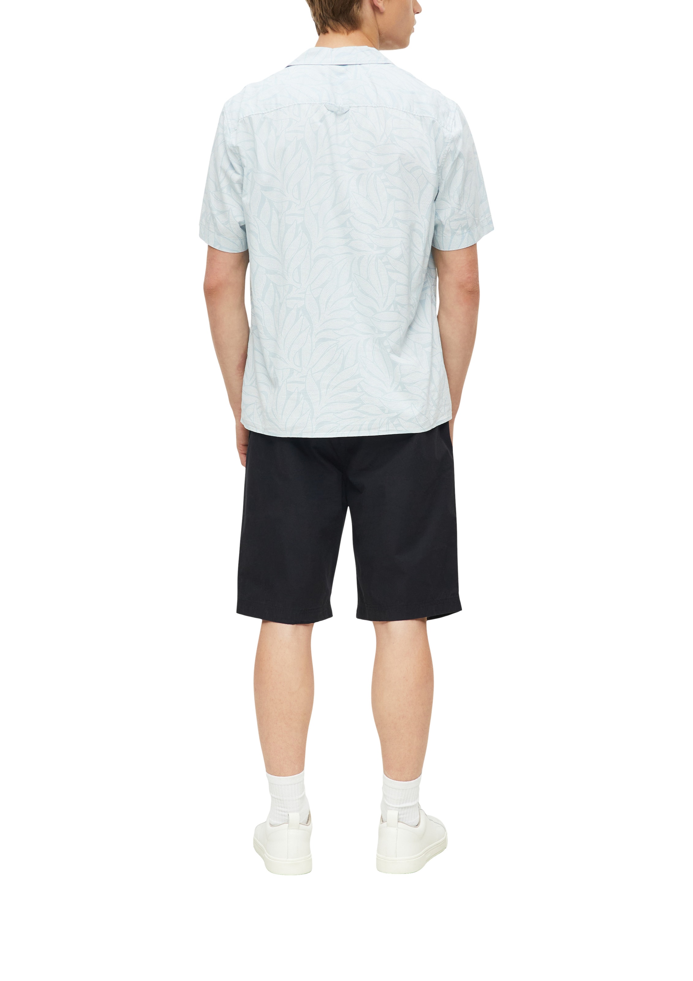 s.Oliver Regular fit Button Up Shirt in Blue