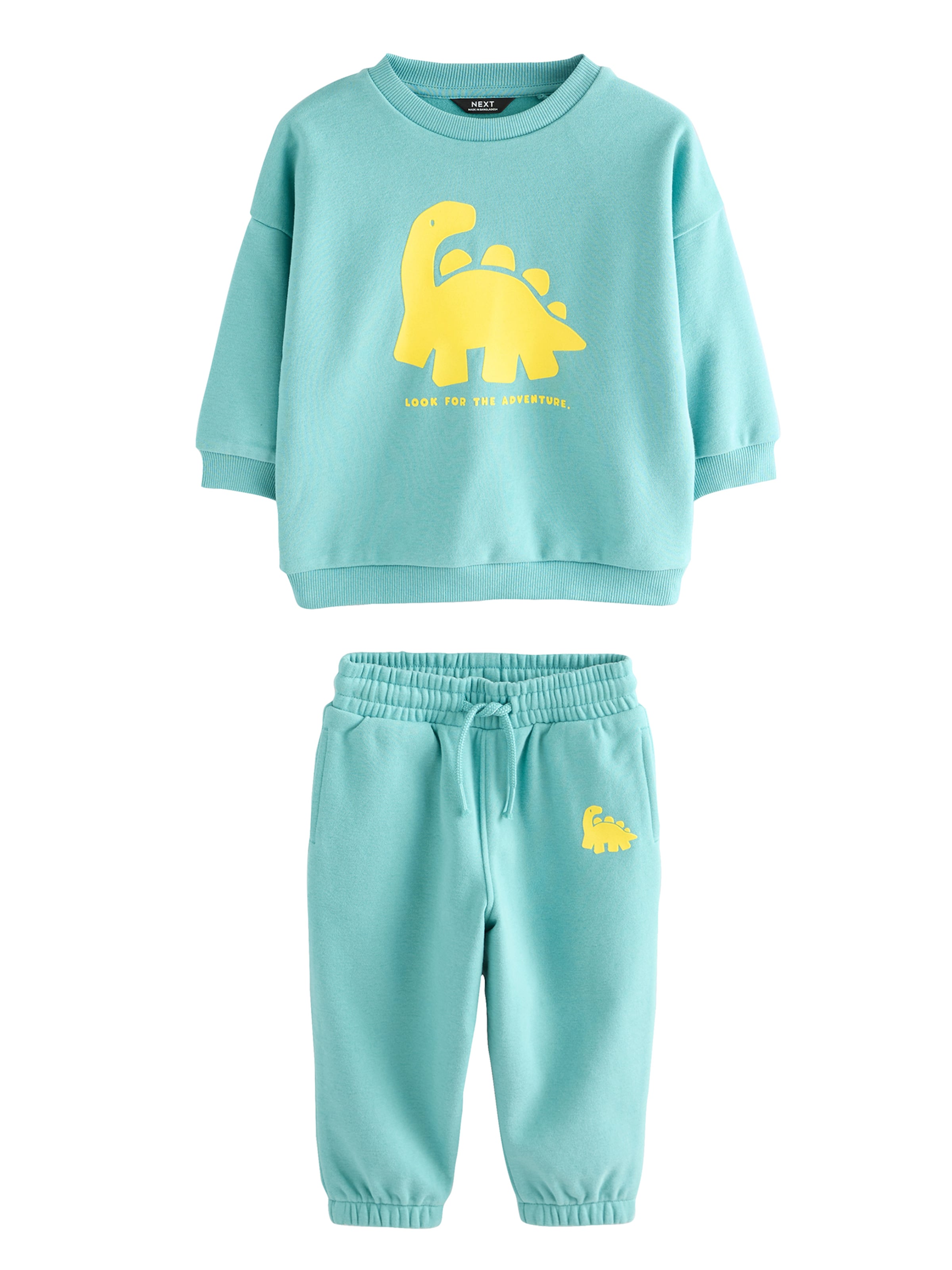 Next Jogginganzug in Grün: Vorderseite