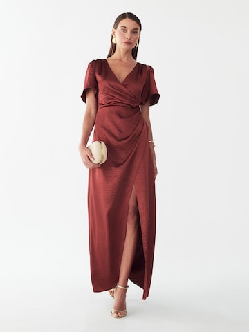 Willa Kleid  'KIMBER' in Braun