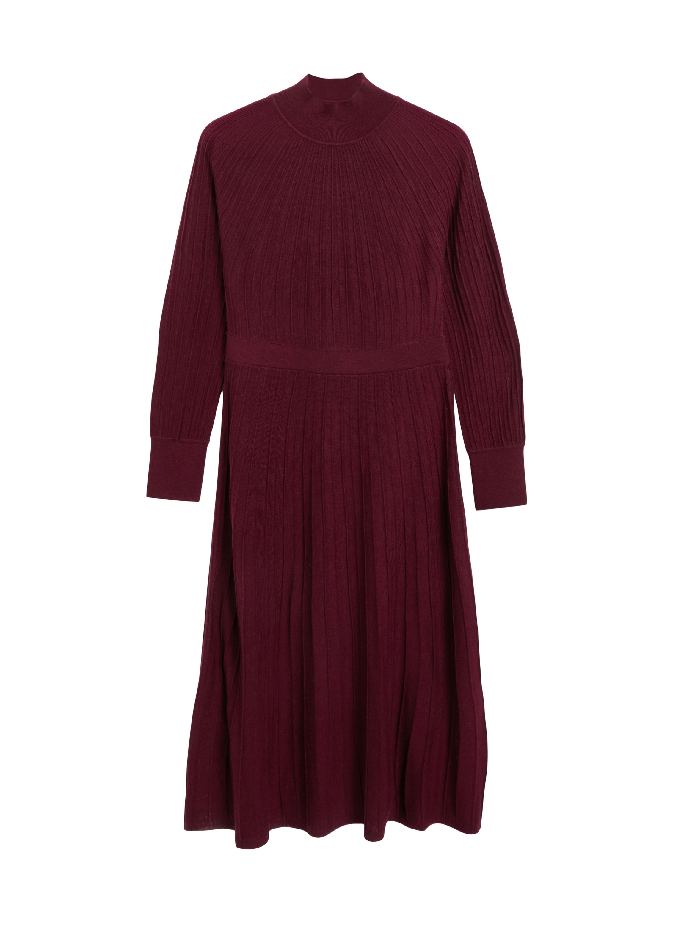 s.Oliver Knitted dress in XXS in Bordeaux, Item view